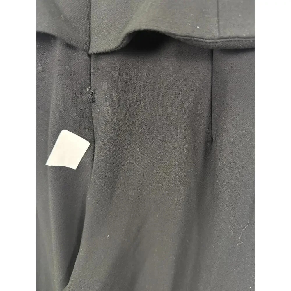 Black Halo Black Sloane Jumpsuit Size 8 with Lints and Minor Snags - Picture 9 of 9